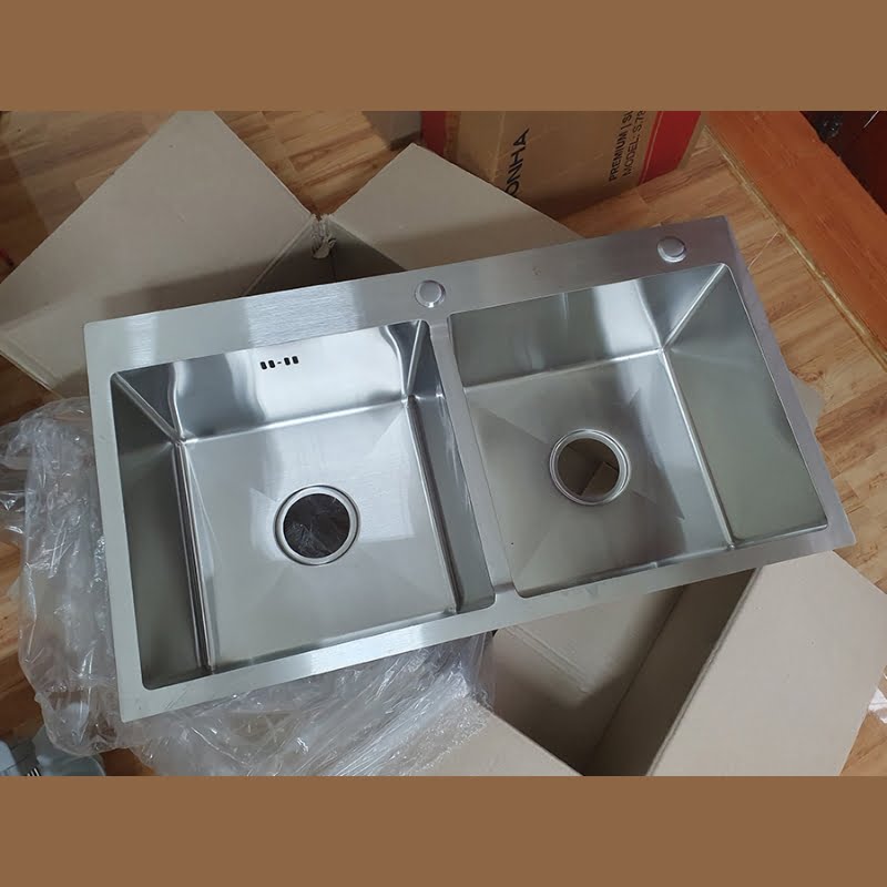 Alternative view of Chậu 2 Hố KOREA KB-8245 Kích Thước 8245 Inox 304: Lựa Chọn Hoàn Hảo Cho Bếp Nhà Bạn