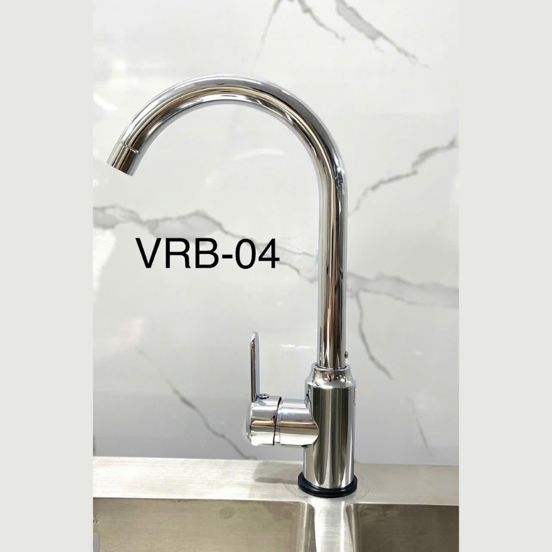 Vòi Rửa Bát nóng lạnh, cố Định Cổ Ngỗng Inox304