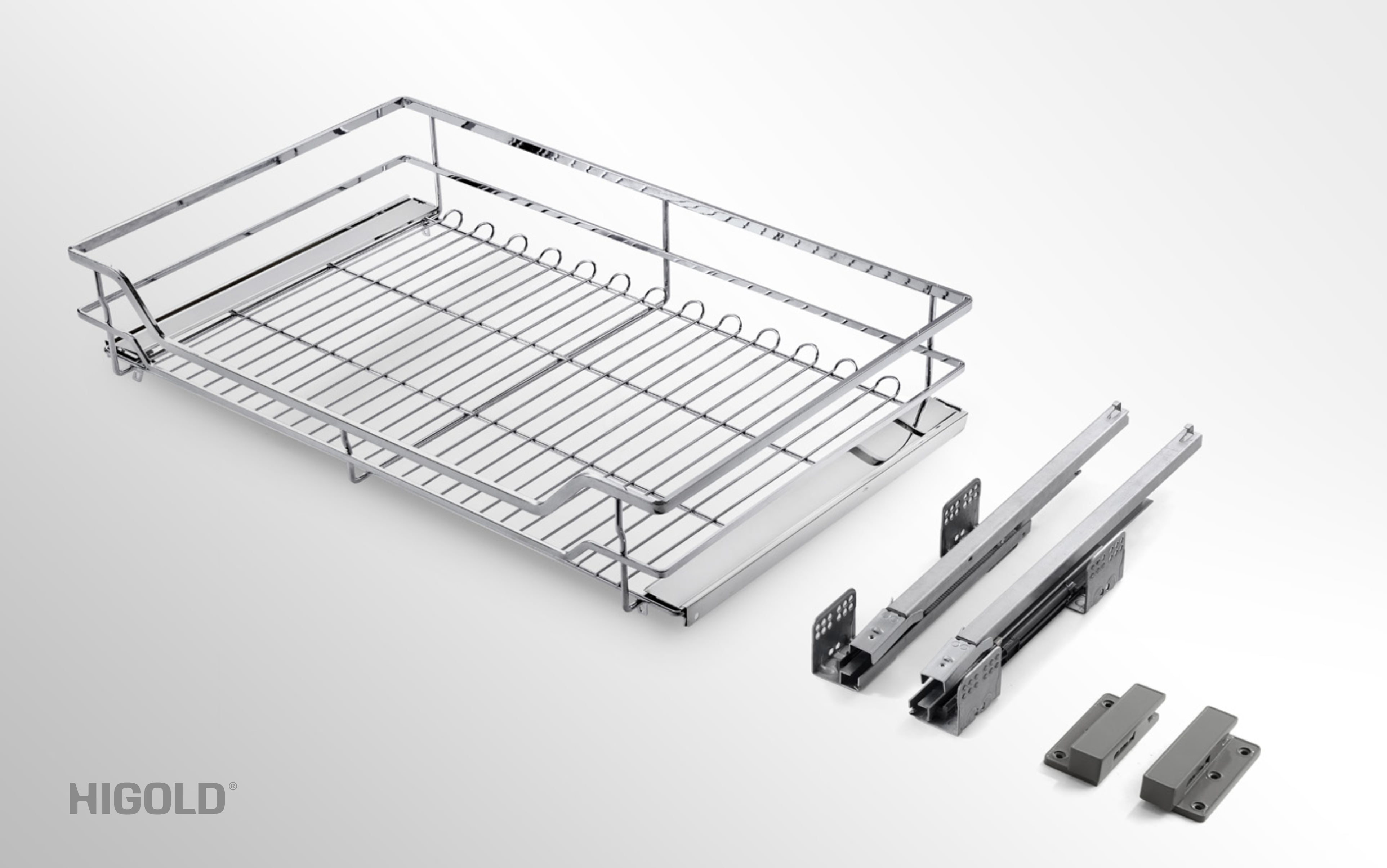 Gía đựng xoong nồi 304 cao cấp Diamond - HIGOLD thiết kế độc quyền - Ảnh 3