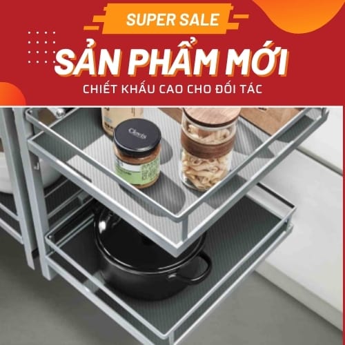 Alternative view of Kệ góc mở toàn phần Platinum cao cấp - Thương hiệu HIGOLD