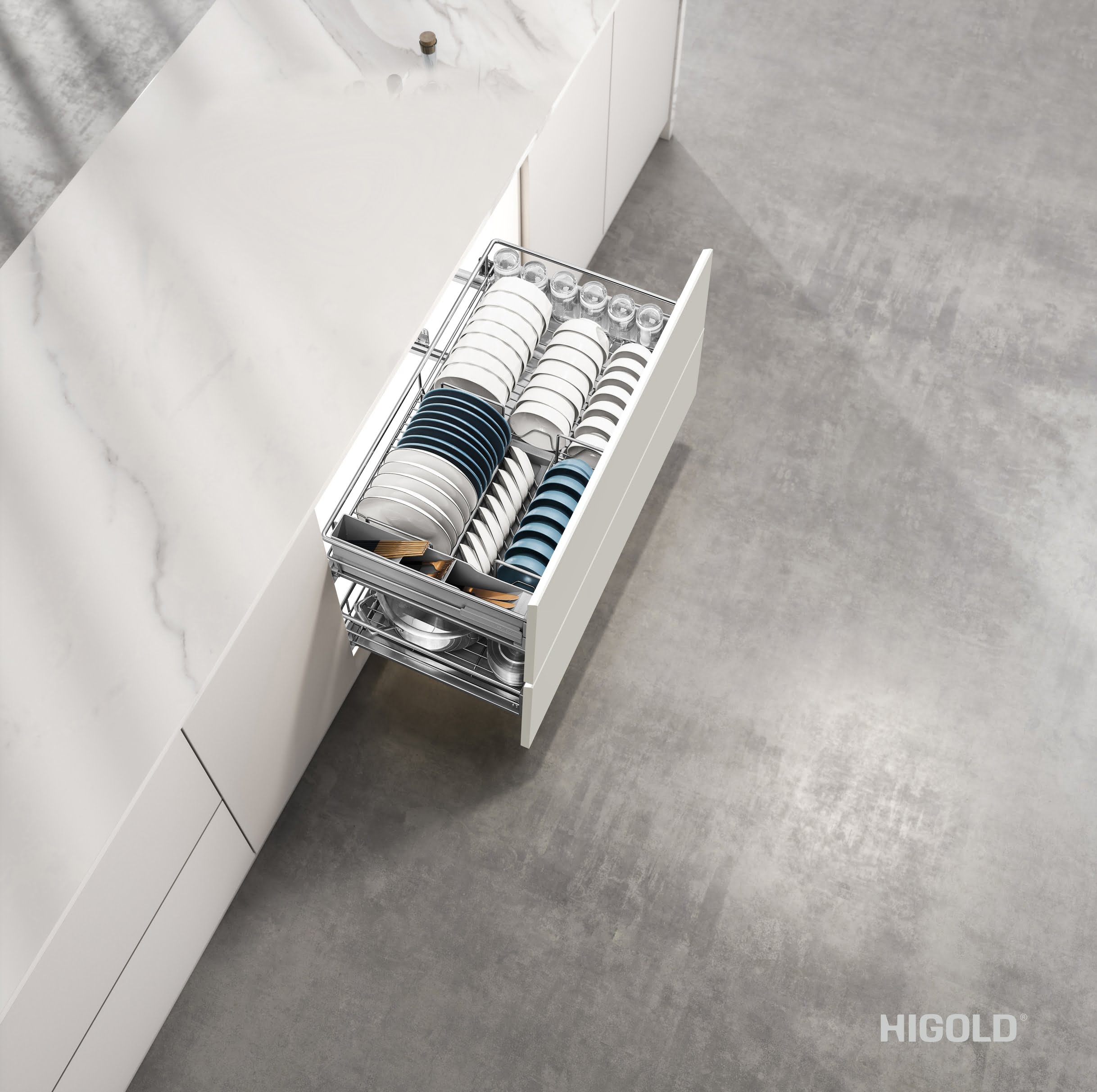 Gía xoong nồi Martin HIGOLD cao cấp 304- 2.0 - Ảnh 3