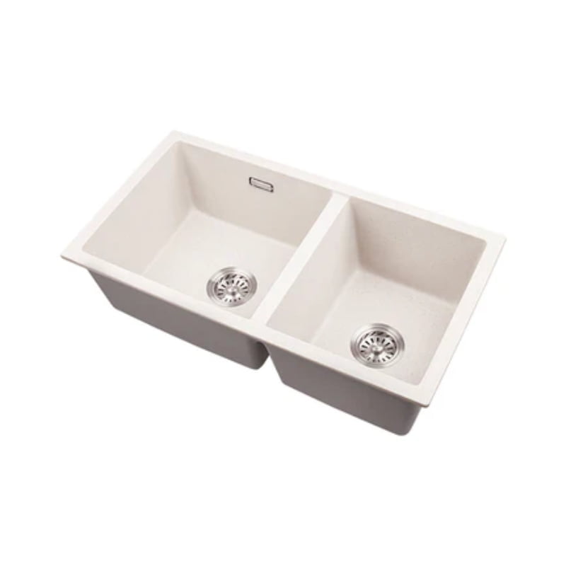 Alternative view of Chậu đá Hafele ESSENCE HS22-GEN2S90, chậu đôi 577.25.310 chậu có 3 màu đen, xám, kem