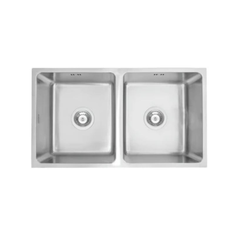 Chậu inox Hafele HS19-SSN2S90S 567.23.020 - chậu rửa bát 2 hố cân