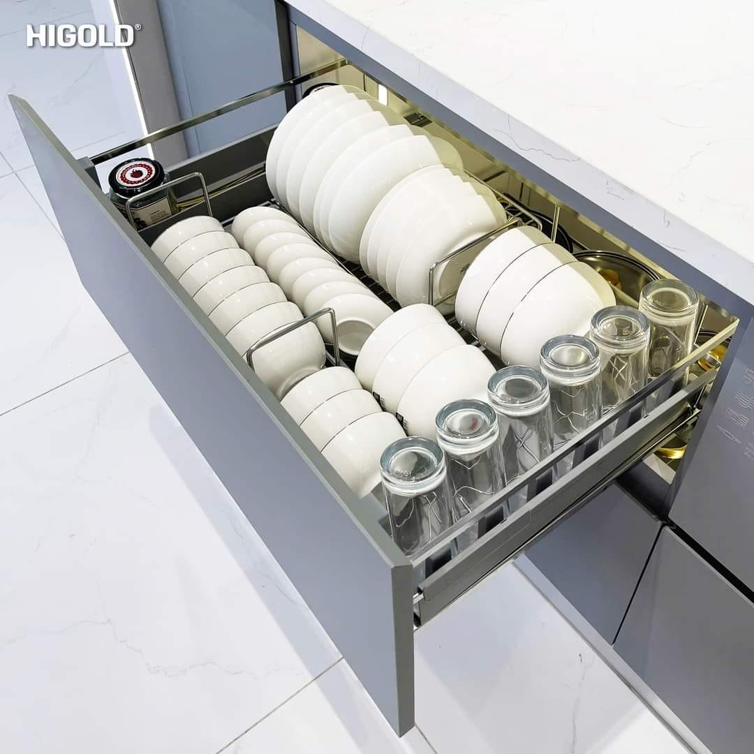 Alternative view of Gía xoong nồi bát đĩa HIGOLD 303403- Martin hiện đại sắp xếp theo ý