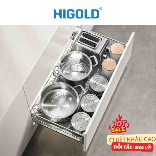 Gía xoong nồi Martin HIGOLD cao cấp 304- 2.0