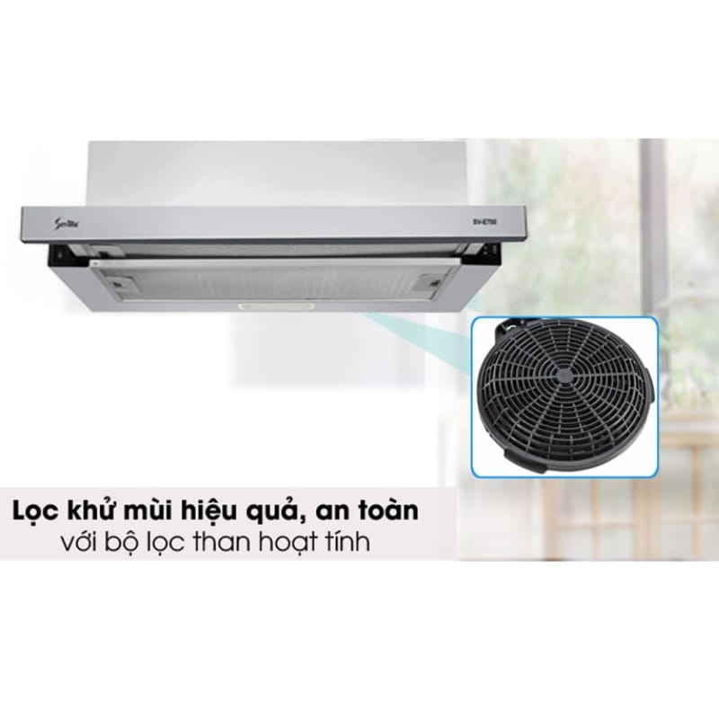 Alternative view of Máy hút mùi bếp âm tủ cho chung cư mini - đi đơn từ 5 chiếc