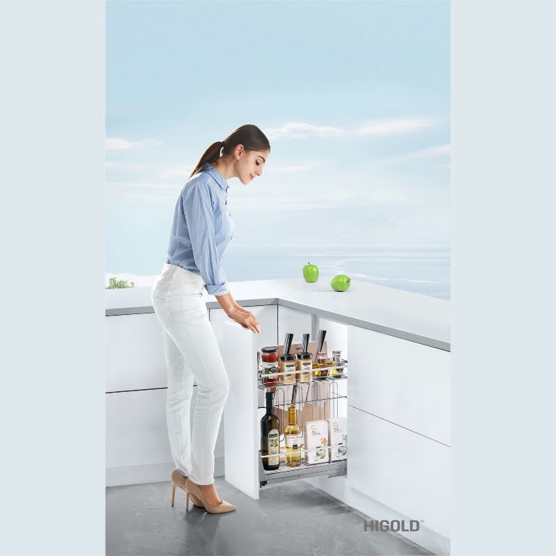 Alternative view of Kệ dao thớt gia vị Diamond – inox304 HIGOLD cao cấp