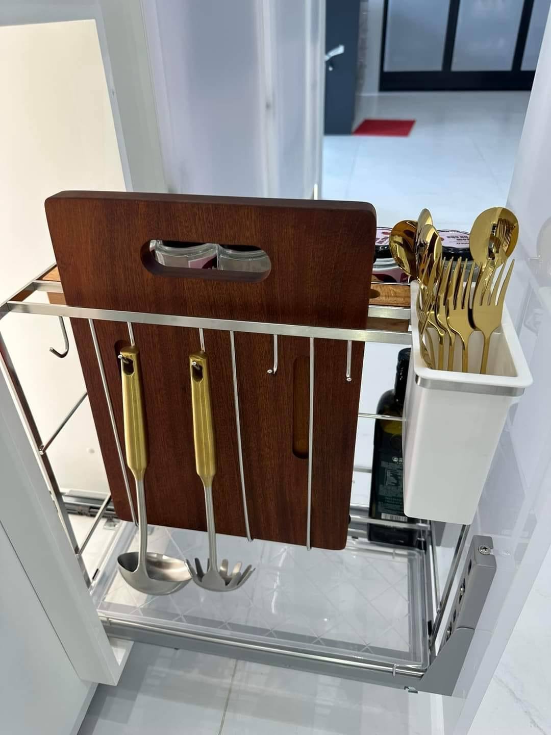 Kệ dao thớt gia vị Diamond – inox304 HIGOLD cao cấp - Ảnh 5