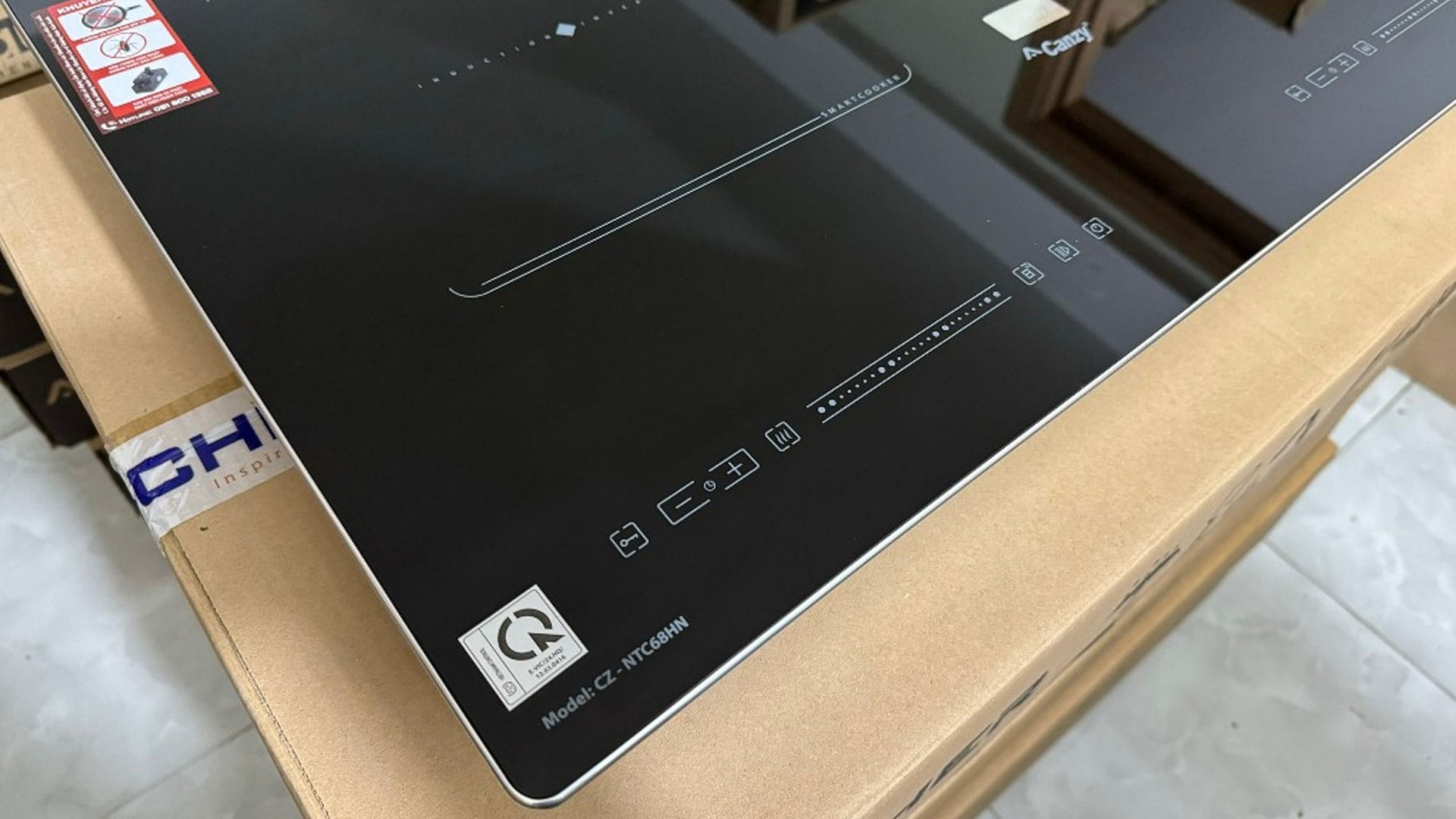 Bếp từ Canzy 2 vùng nấu công suất cao - Bảo Hành 3 Năm (SALE LỚN TRONG NĂM) Nhiều mã chỉ từ 2xxxk. Mã bán lẻ - Ảnh 4