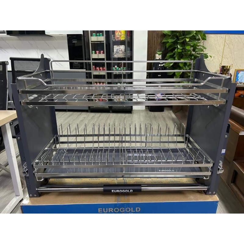 Alternative view of Gía bát nâng hạ Eurogold inox 304, đầy đủ kích thước (EUI304180/EUT9180)