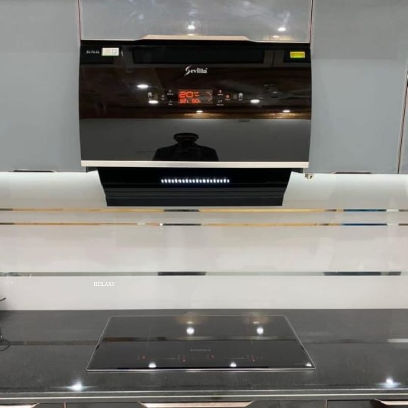 Alternative view of Máy hút mùi kính vát Sevilla SV-70K4, Có kích thước rộng 700-900