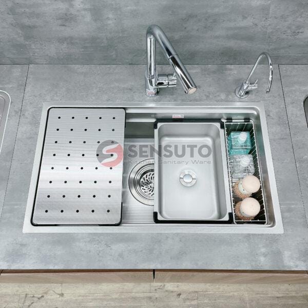 Chậu 1 hố SENSUTO KT 7045 Chống xước - Ảnh 3