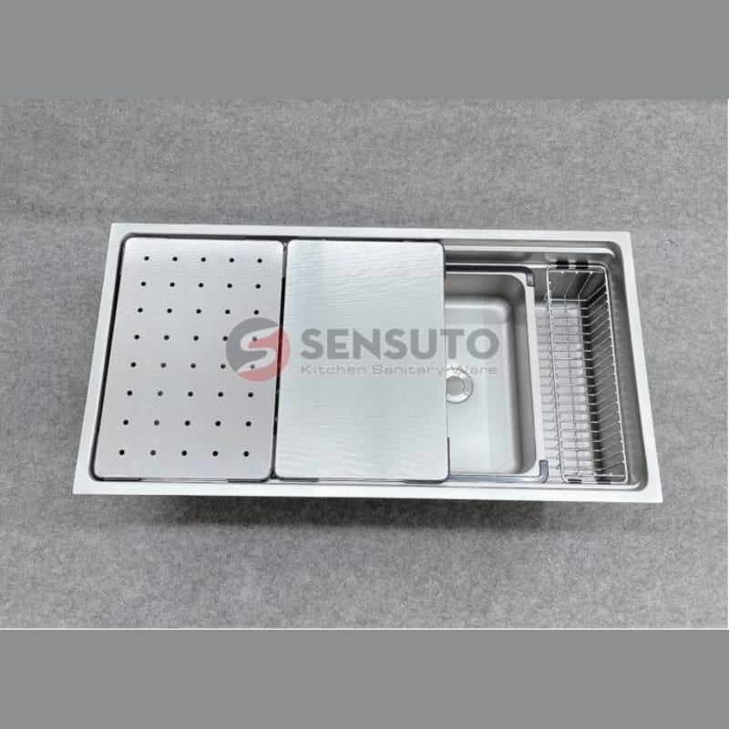 Chậu rửa bát chống xước 1 hố SENSUTO S7645TSA/S8645TSA