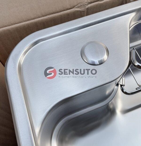 Chậu Rửa Bát 1 Hố Hàn Quốc Sensuto XLG8050T- Chưa vòi - Ảnh 3
