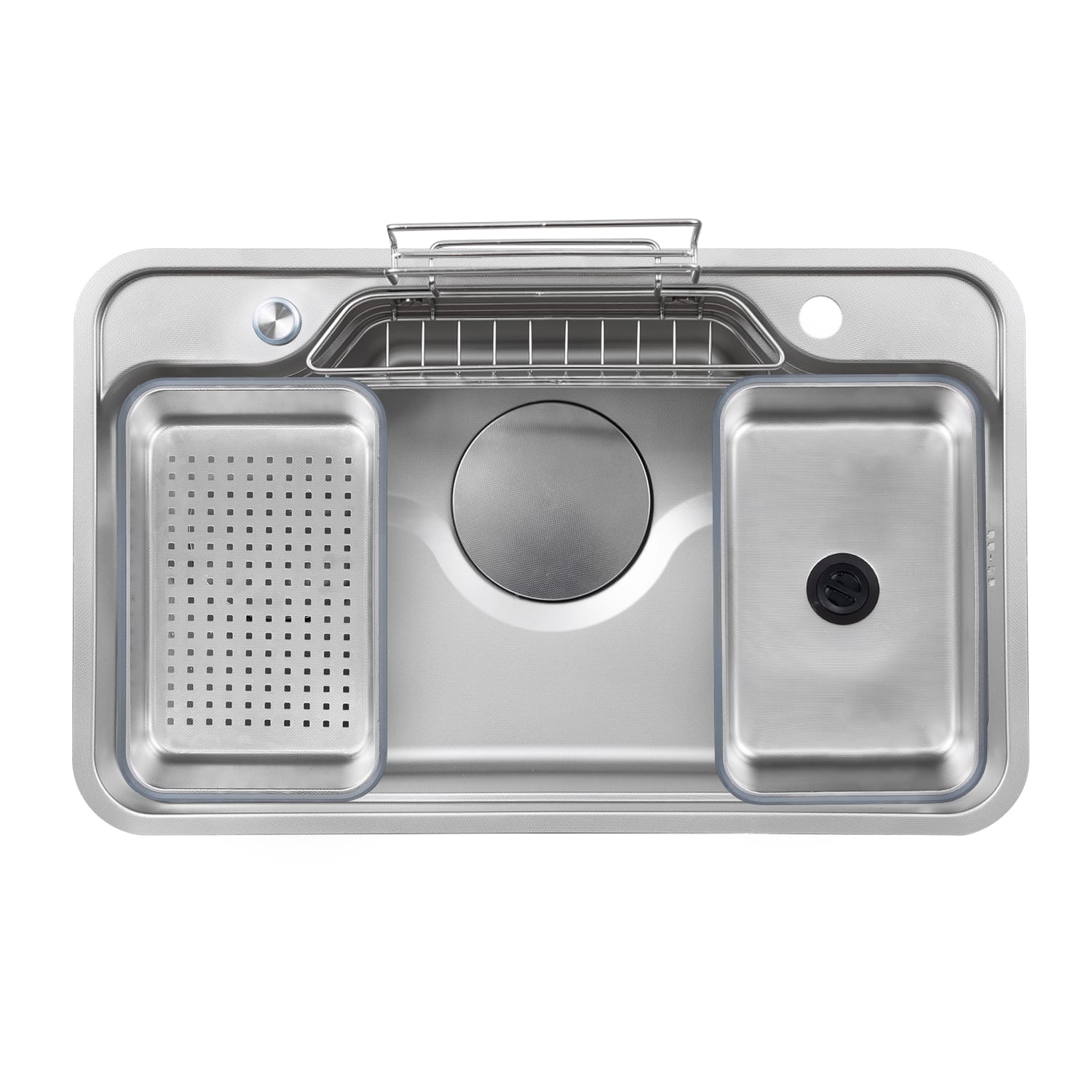 Chậu rửa bát 1 hố Kluger KF7848FS – S78 Plus - tặng vòi rút - Ảnh 5