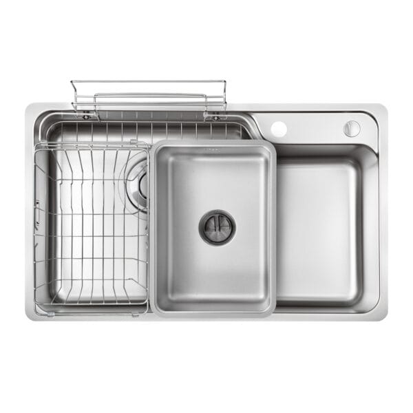 Chậu rửa bát Kluger KH8048FS – S80 Tặng Vòi rút - Ảnh 4