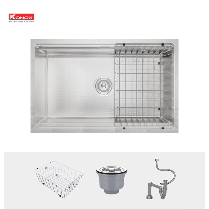 Chậu rửa bát chống xước KONOX - KN7044SU Dekor