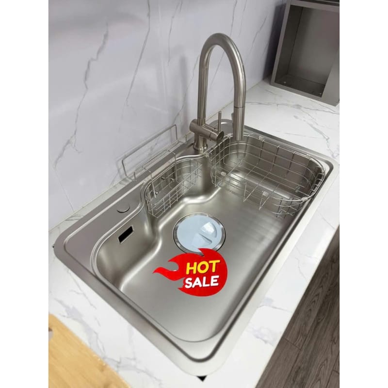 Chậu rửa bát Kluger KT8050FS – S80 Plus + Tặng vòi - Ảnh 4