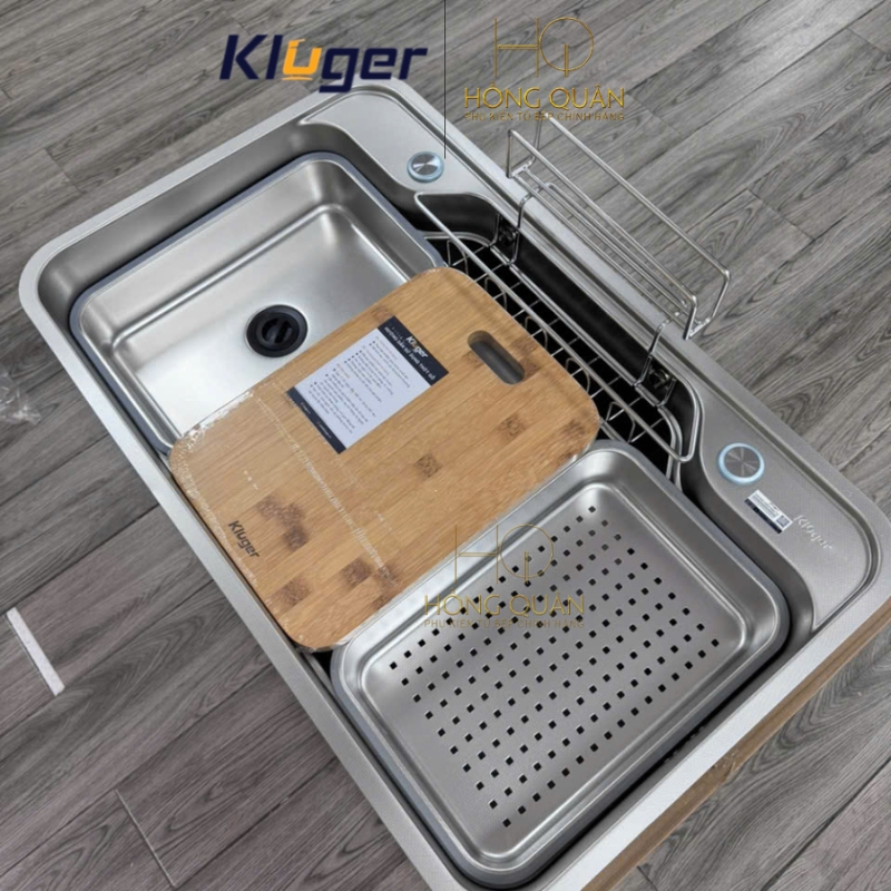 Chậu Rửa Bát Kluger KF7848FS – S78 Plus | Inox POSCO 304 Cao Cấp – Mẫu Bán Chạy Thuộc Dòng TAKA Series