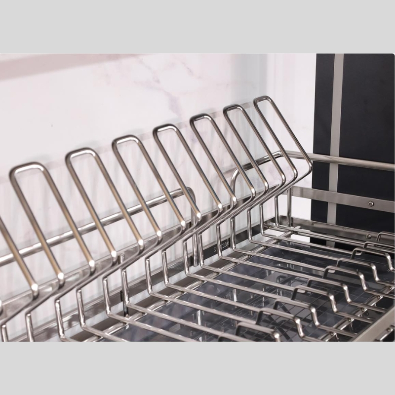 Alternative view of Giá Bát Đĩa Nâng Hạ Điện Inox 304 Nan Oval ESP9980Pro- Eurogold