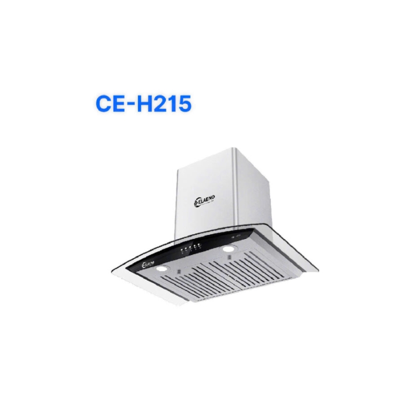 Hút mùi kính cong CELAENO CE-H215 phím cơ- Bảo hành 3 năm