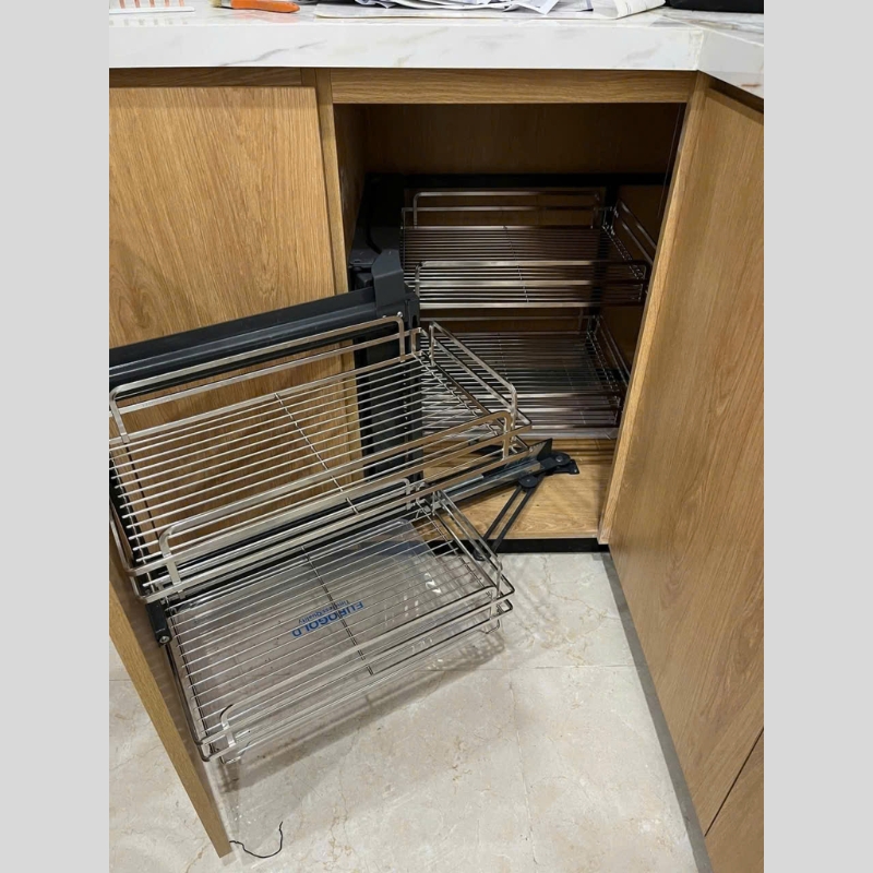 Giá liên hoàn nan dẹt 304 ray giảm chấn EPSL101 (ELD101L) – trái | Eurogold