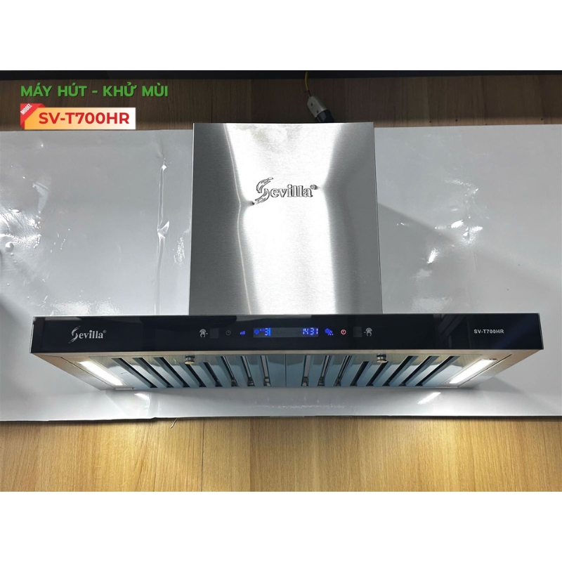 Máy hút khử mùi cao cấp Sevilla SV-T700HR - bảo hành tại nhà