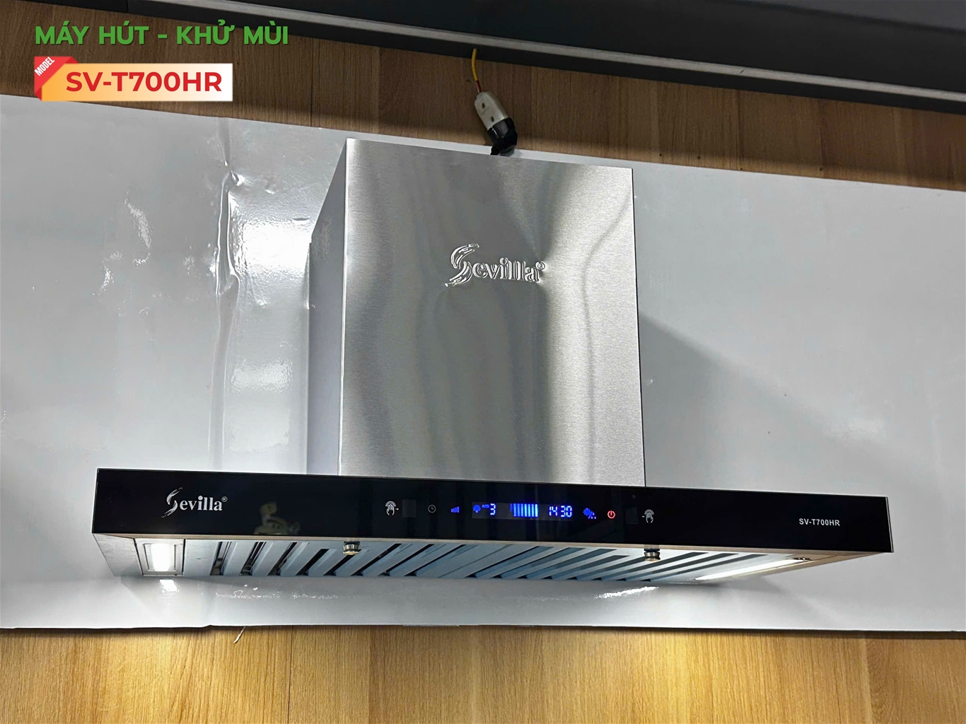 Máy hút khử mùi cao cấp Sevilla SV-T700HR - bảo hành tại nhà - Ảnh 3